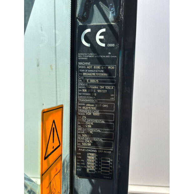 2016 BELL B30E-41502797