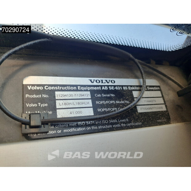 2015 Volvo L180H-41503243