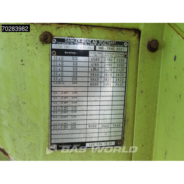1980 مرسيدس بنز MB Trac 800-41506474