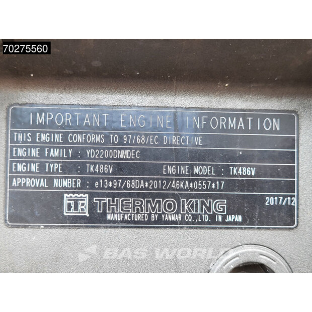 2018 Krone Thermo King SLXi 300-41506582