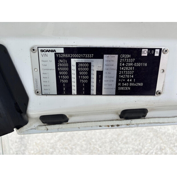 2020 Scania R540-41521625