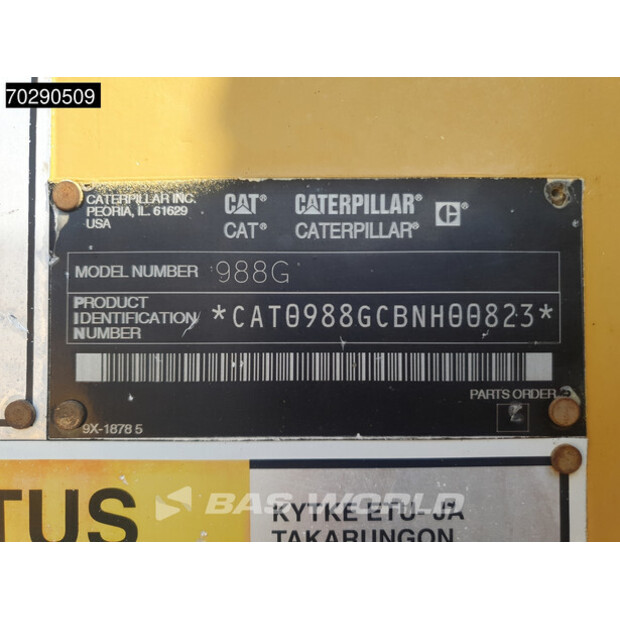 2002 Caterpillar 988G-41522144