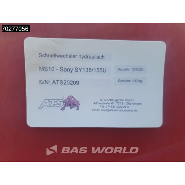 2020 Sany SY155W-41524344