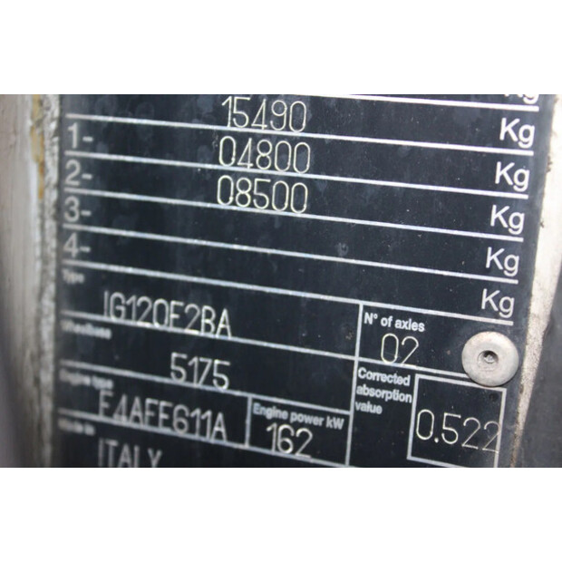 2018 ايفكو EuroCargo 120E21-41544538