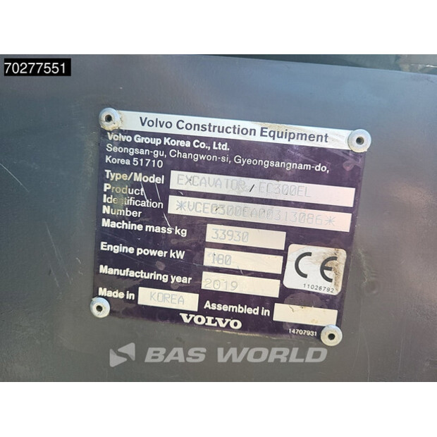 2019 فولفو EC300EL-41544839