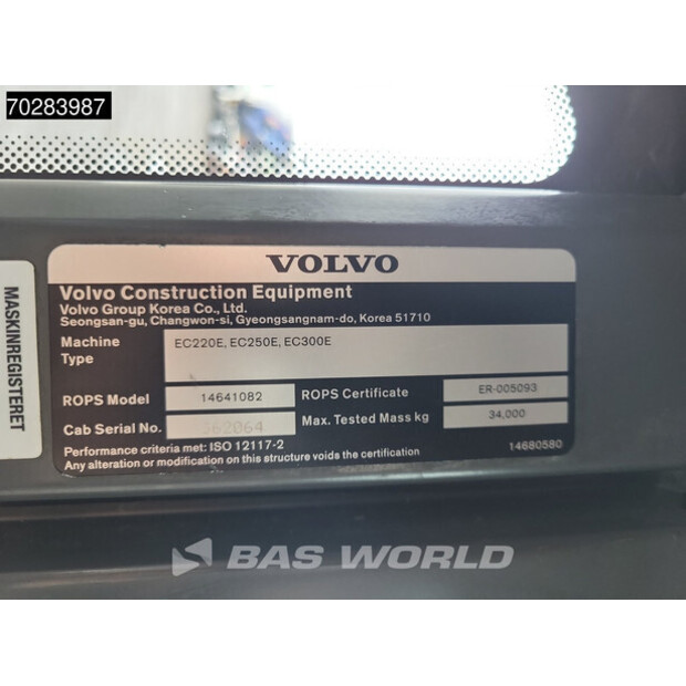 2018 فولفو EC300EL-41545397