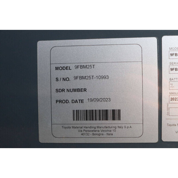 2023 تويوتا 9FBM25T-41546569