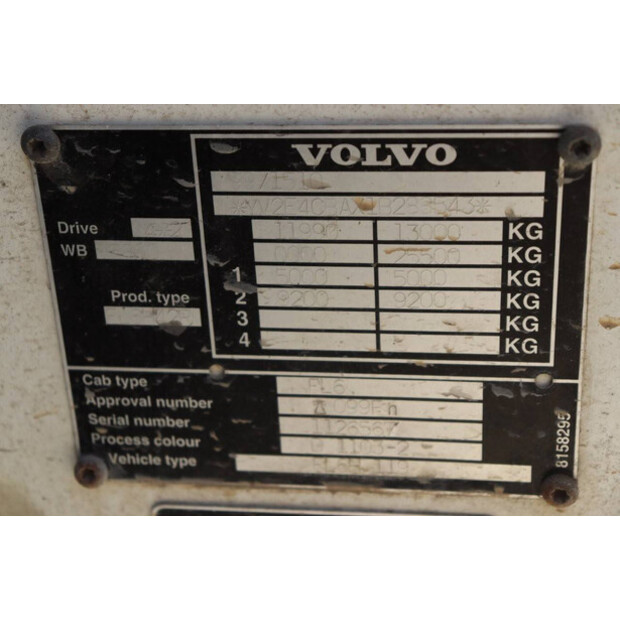 2001 Volvo FL6-41546687