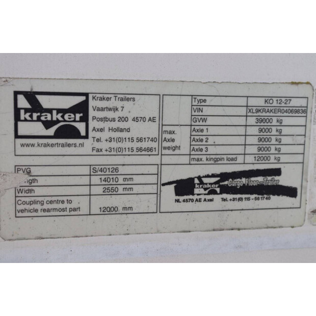 2004 Kraker KO 12-27-41546727