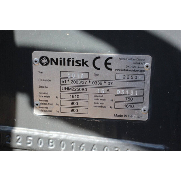 2016 Nilfisk City Ranger 2250-41546998