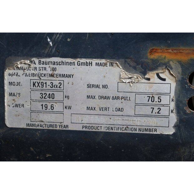 2008 KUBOTA KX91-3A2-41547429