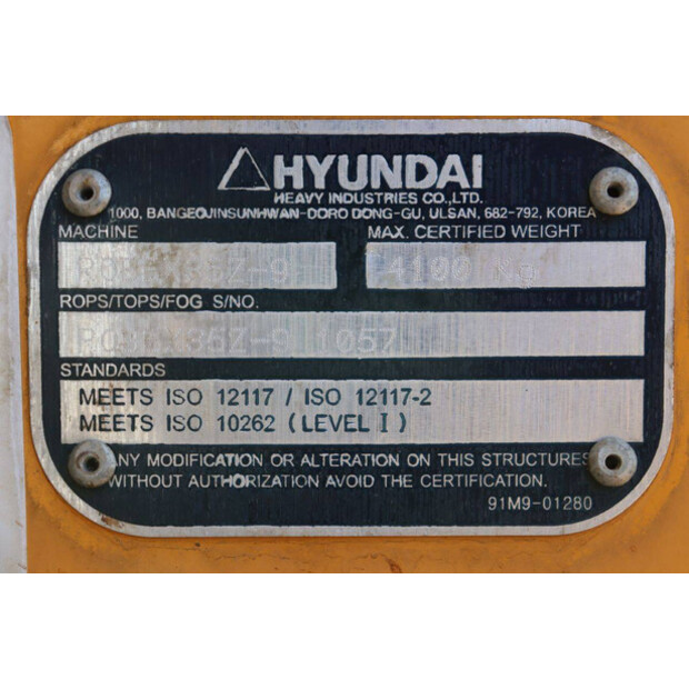 2015 Hyundai ROBEX 35Z-9-41547581