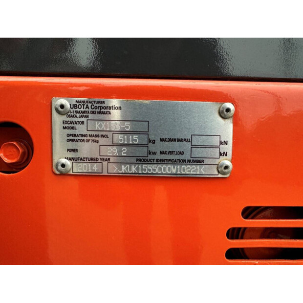 2014 KUBOTA KX155-5-41547719