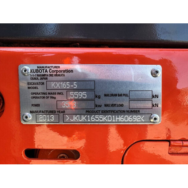 2013 KUBOTA KX165-5-41547922