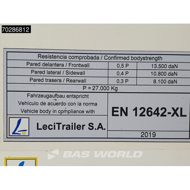 2019 Lecitrailer 3E20-41547990