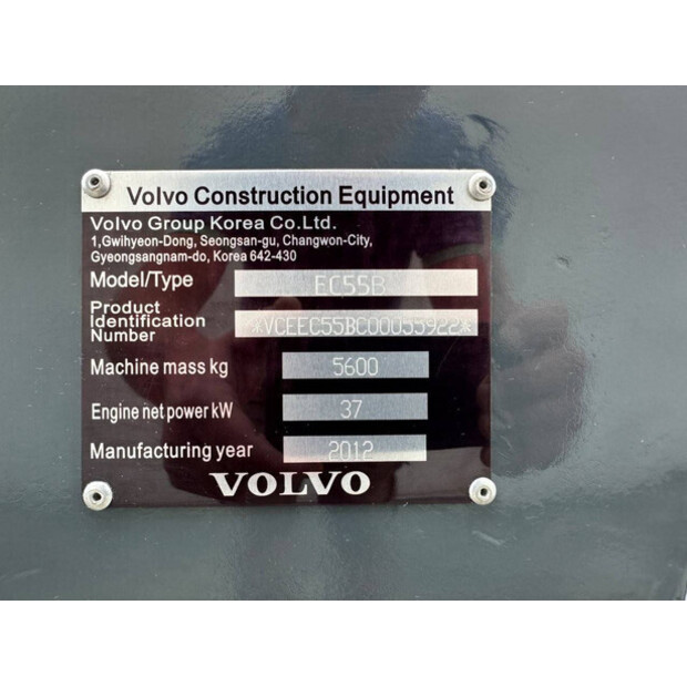 2012 Volvo EC55B-41548788
