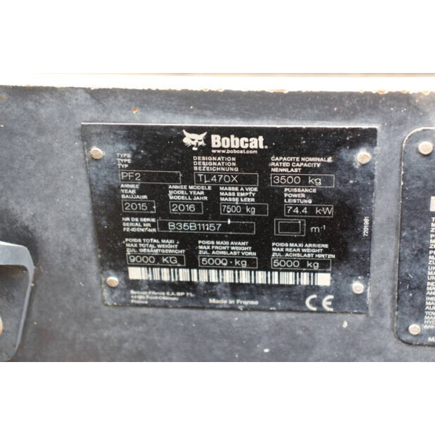 2015 BOBCAT TL470X-41549731
