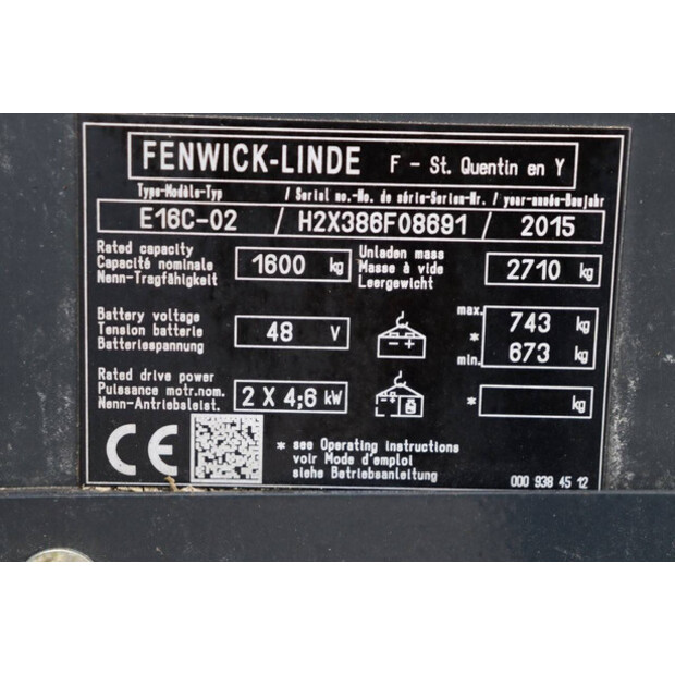 2015 Linde E16 EVO-41550856