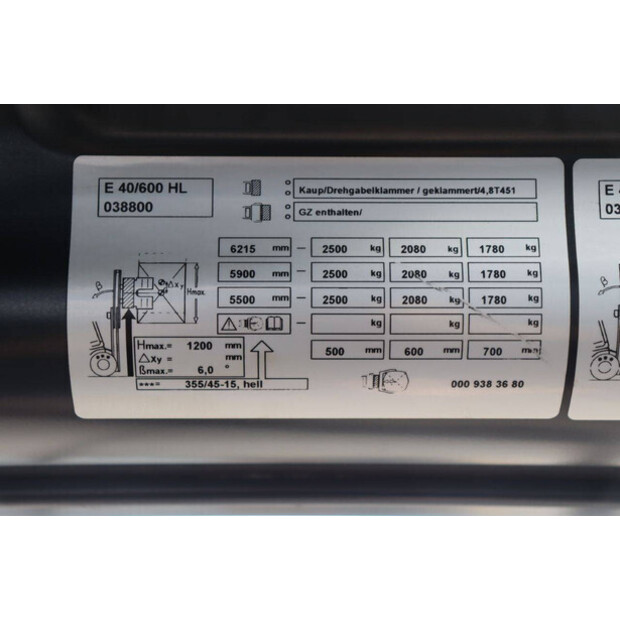 2017 Linde E40HL-01/600-41551734