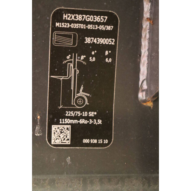 2016 Linde E25HL-01/600-41552094