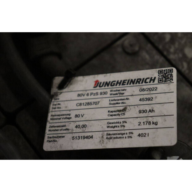2007 Jungheinrich EFG 540-41552674