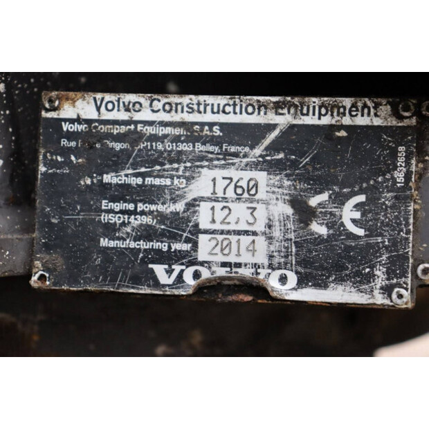 2014 Volvo EC18C-41552887
