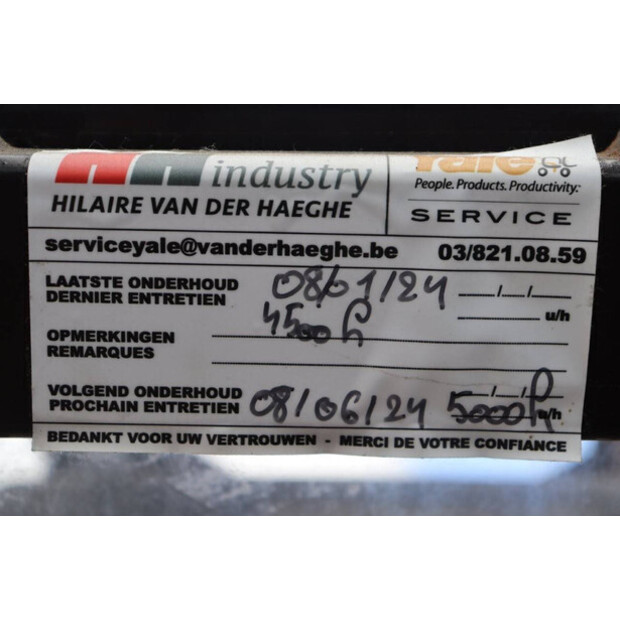 2015 Yale GLP25VX V2770-41553769