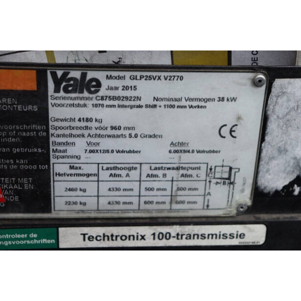 2015 Yale GLP25VX V2770-41553774