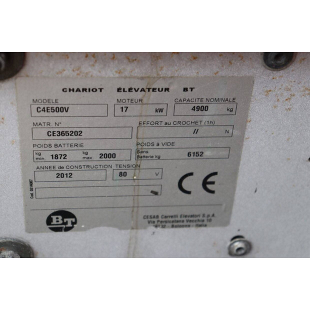 2012 بي تي C4E500V-41554101