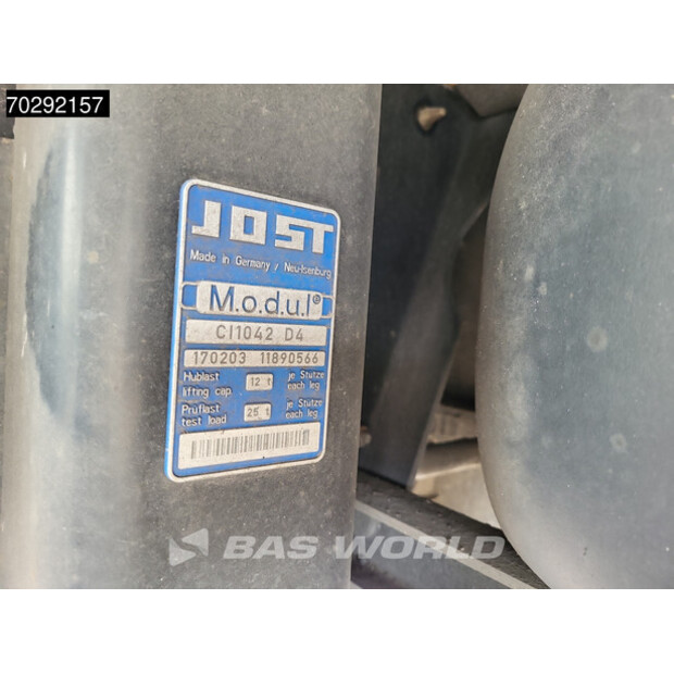 2017 شميتز كارجوبول Thermo King SLXi Spectrum 3 axles TUV 05/26 FRC 02/26 Blumenbreit Doppelstock Liftachse-41568315