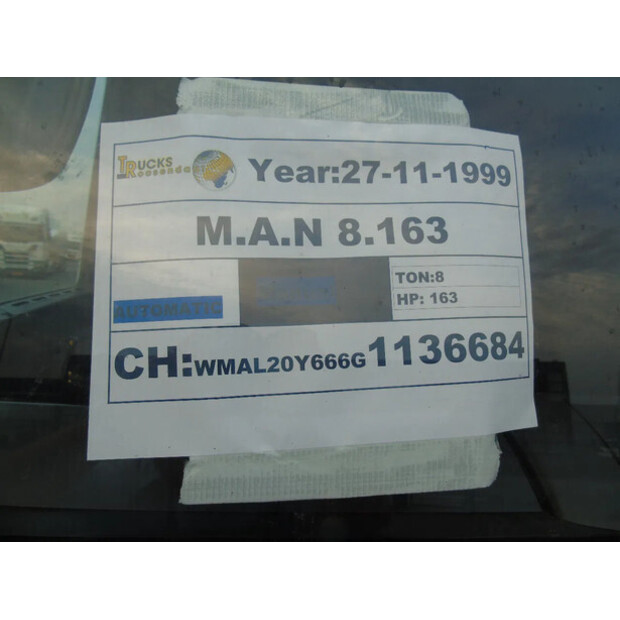 1999 MAN 8.163-41570003