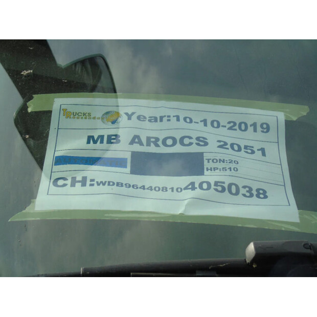 2019 مرسيدس بنز Arocs 2051-41571028