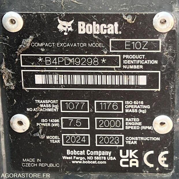 2023 بوبكات E10Z-41586554