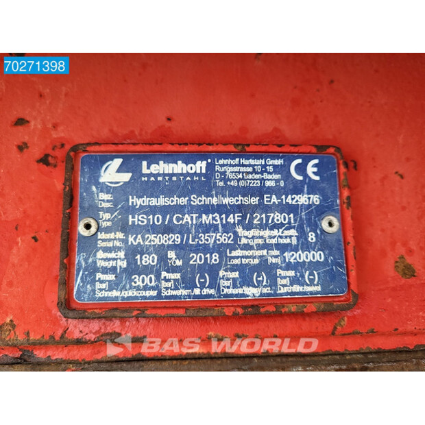 2018 Caterpillar M314F-41586862