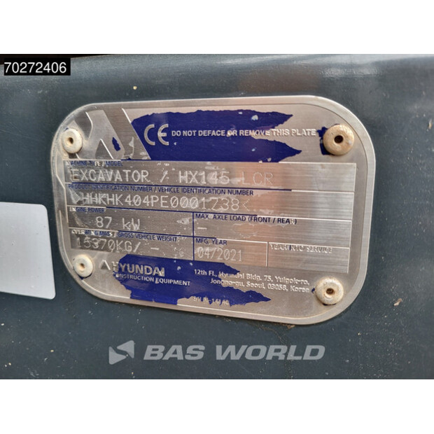 2021 هيونداي HX145 LCR-41587050