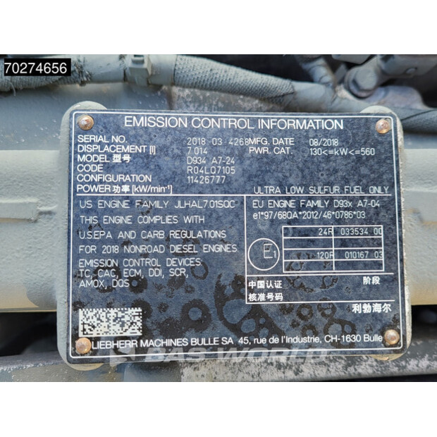 2018 Liebherr R926 LC-41587629