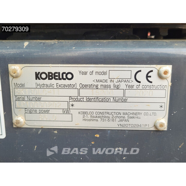 2020 KOBELCO SK130LC-11-41588393