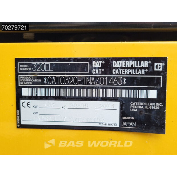 2014 Caterpillar 320EL-41588438
