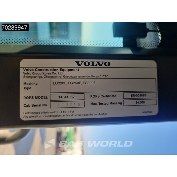 2018 فولفو EC220EL-41589553