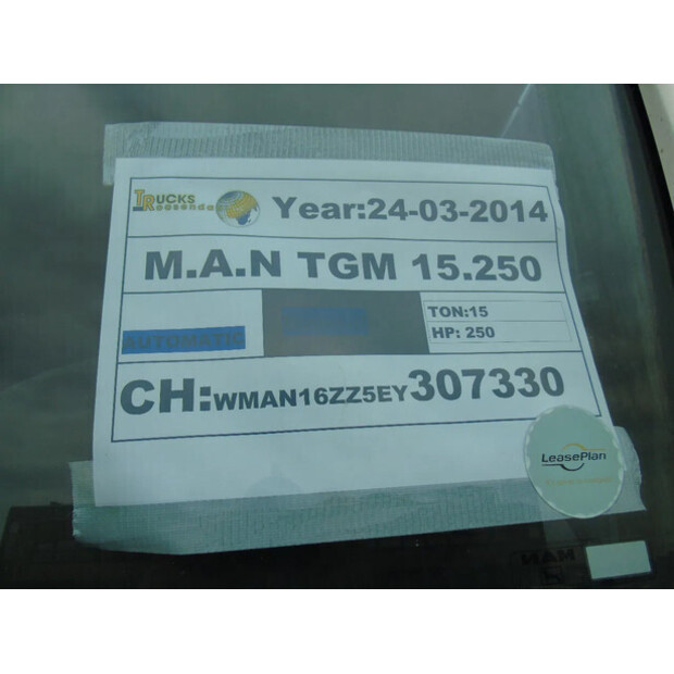 2014 مان TGM 15.250-41590649