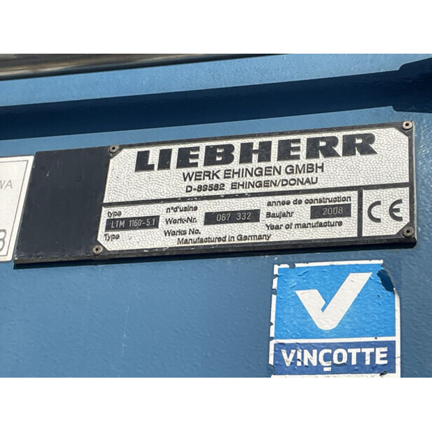2008 Liebherr LTM 1160-5.1-41619541