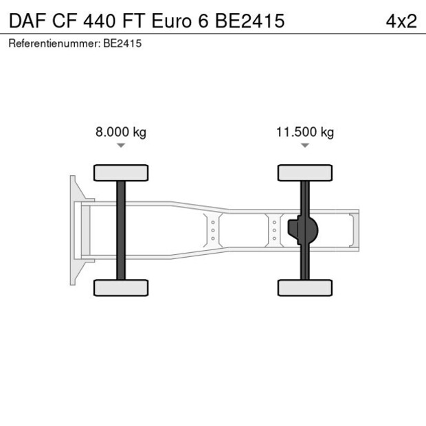 2014 DAF CF 440 FT-41619609