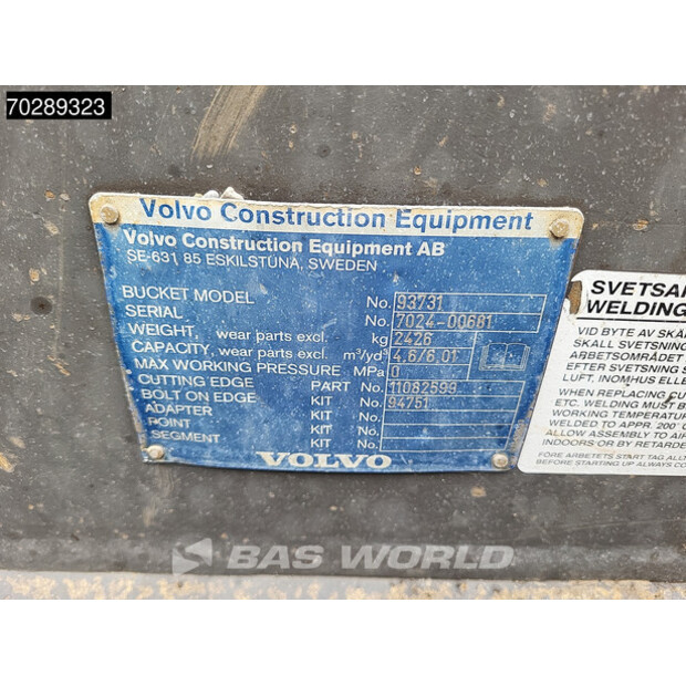 2009 Volvo L180F-41620171