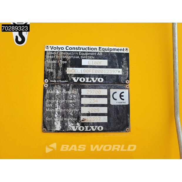 2009 Volvo L180F-41620173