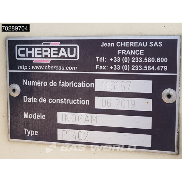 2019 Chereau Thermo King SLXi 300-41620227