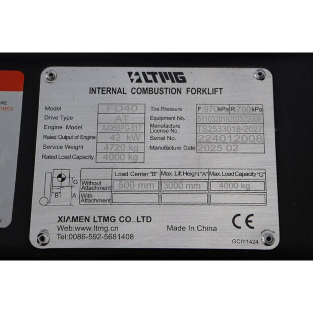 2025 LTMG FD40-41634599