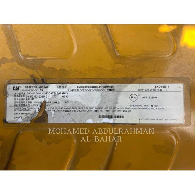 2018 Caterpillar 340D2L-41635565