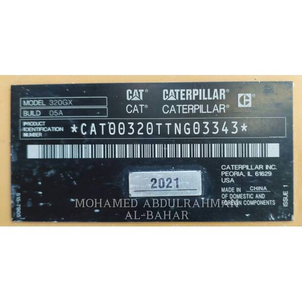 2022 Caterpillar 320-05GX-41635589