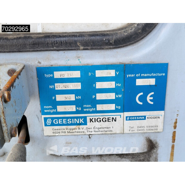 2001 Geesink Kiggen B.V. PD 731-41650372