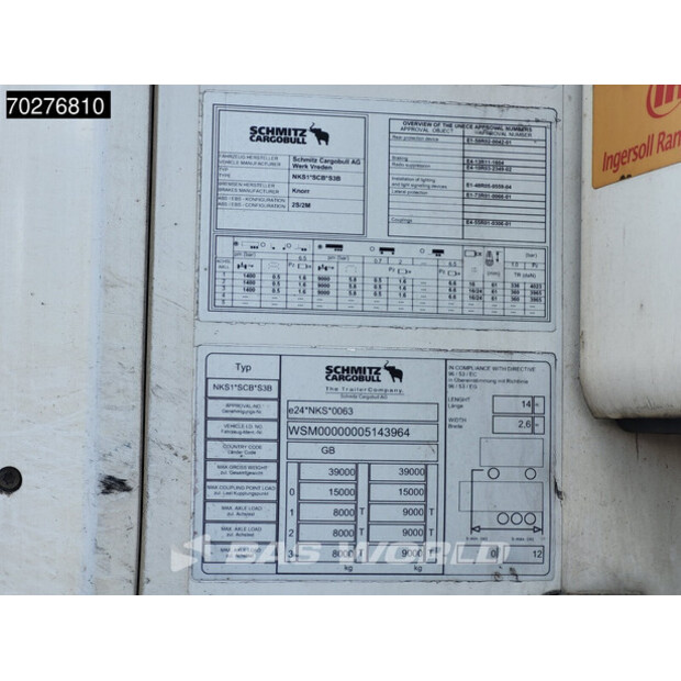 2015 Schmitz Cargobull Thermo King SLXe Spectrum 250-41651842
